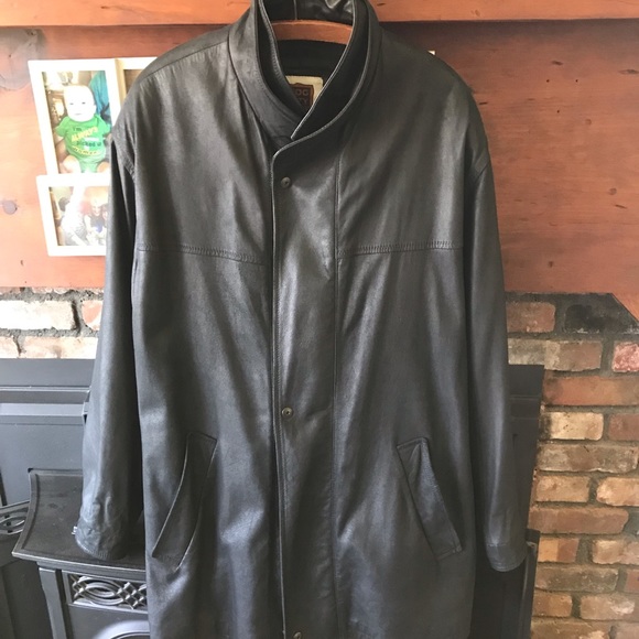 Men’s Fog City Leather Jacket - Picture 2 of 5